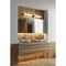 Z-Lite Cooper Vanity, 1-Light, 40 In.W x 4 In.L x 4.75 In.H, Matte Black/Frosted 1010-40W-MB-LED - alternate 6